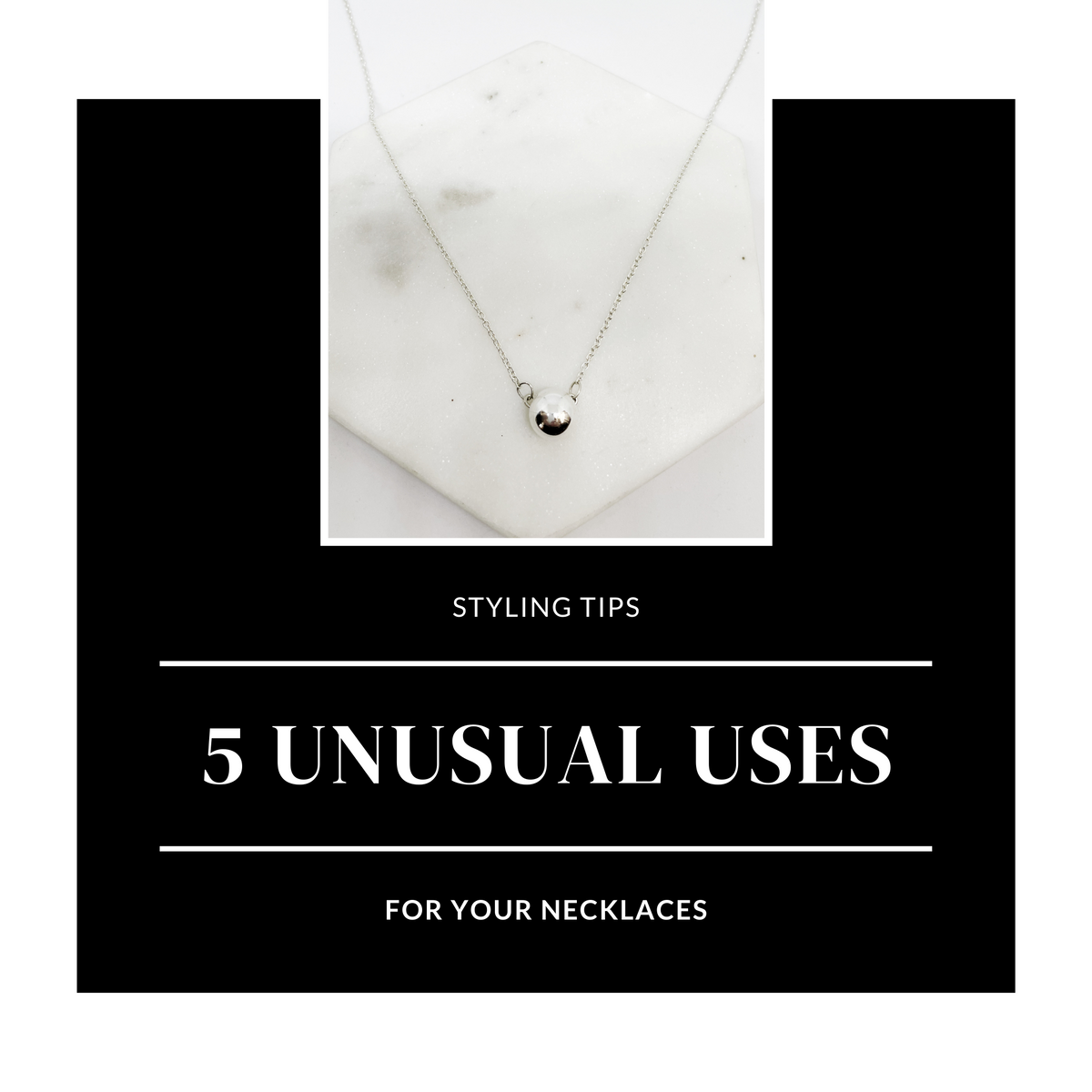 5 unusual ways to wear a Necklace The Silversmith NZ