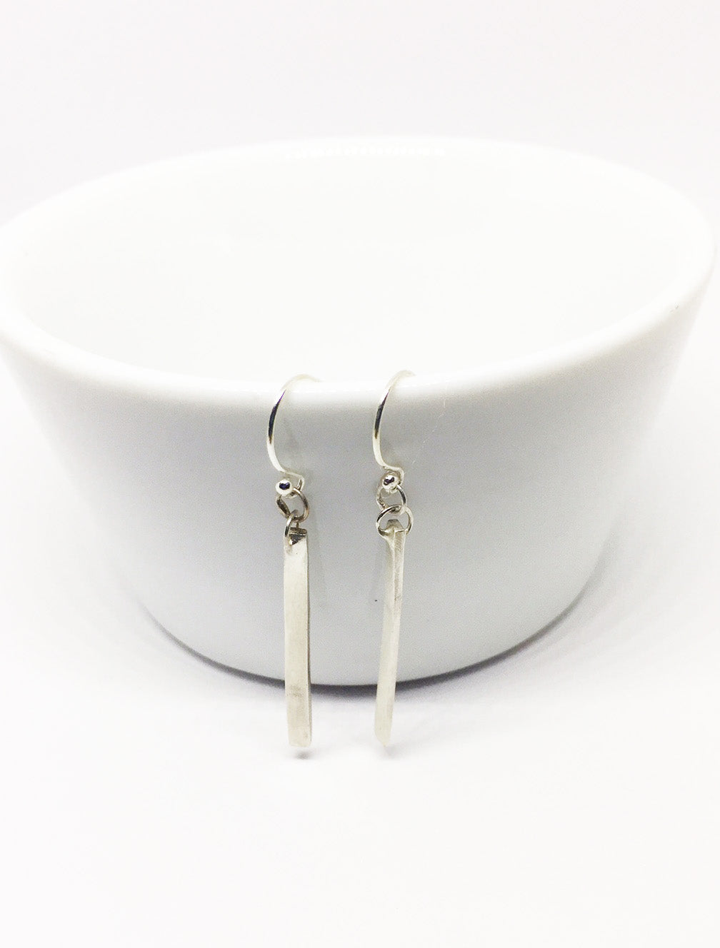 The  Bar - drop earrings freeshipping - The Silversmith NZ