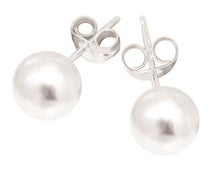 Silver Ball Stud Earrings - The Silversmith NZ