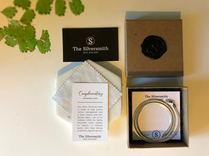 Herringbone chain freeshipping - The Silversmith NZ