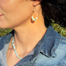 Larimar Blue Sea Earrings