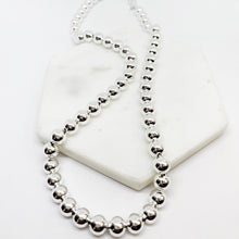 Silver Ball Necklace