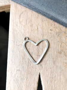 Large Heart Necklace freeshipping - The Silversmith NZ