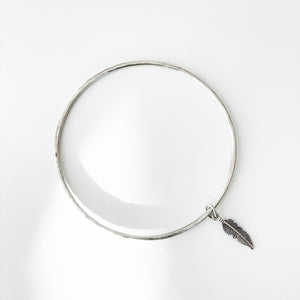 Wild West Sterling Silver Bangle