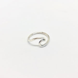 Sterling silver wave ring freeshipping - The Silversmith NZ