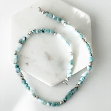 Larimar Blue Sea Necklace