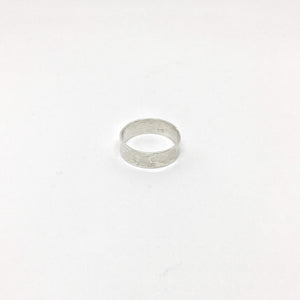 Sterling silver Hammered ring freeshipping - The Silversmith NZ