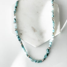 Larimar Blue Sea Necklace