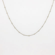 Sterling Silver Ball and Chain Necklace