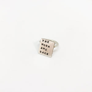 Personalized Square Ring