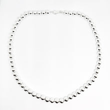 Silver Ball Necklace