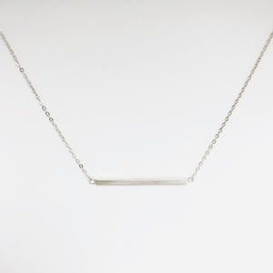 The Bar necklace freeshipping - The Silversmith NZ