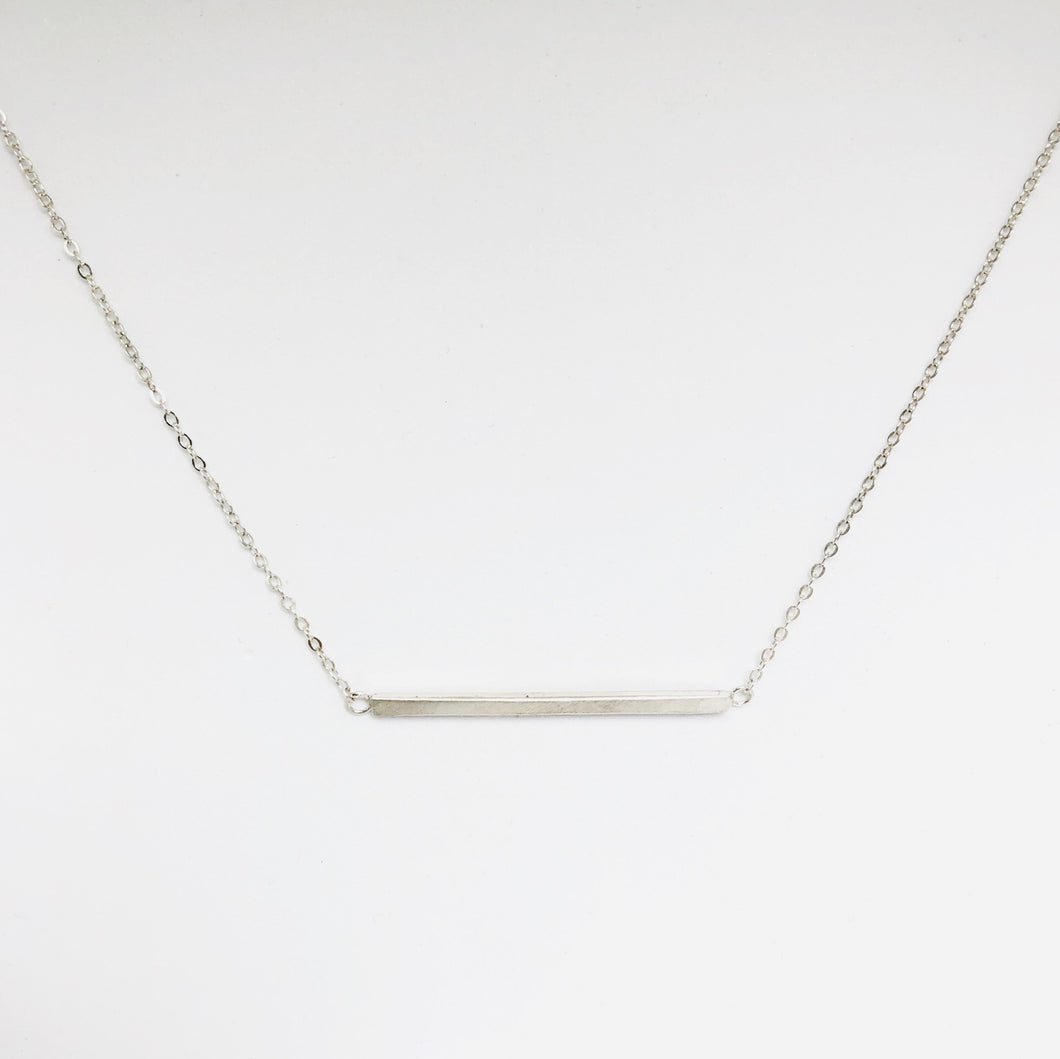 The Bar necklace freeshipping - The Silversmith NZ