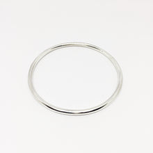 Solid sterling silver bangle