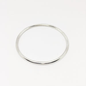 Solid sterling silver bangle