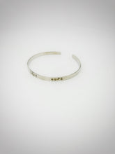 Sterling silver personalized cuff bangle freeshipping - The Silversmith NZ