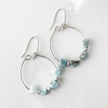 Larimar Blue Sea Earrings