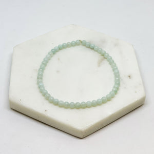 Amazonite bracelet- the silversmith nz