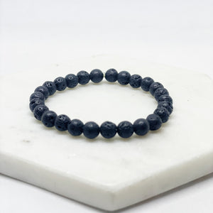 Semi Precious Stone Bracelet (6mm)