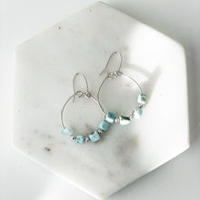 Larimar Blue Sea Earrings