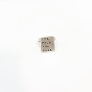 Personalized Square Ring