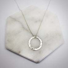 Midi Circle Necklace freeshipping - The Silversmith NZ