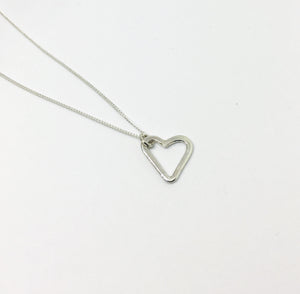 Mini Heart Necklace freeshipping - The Silversmith NZ