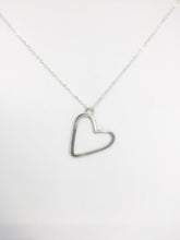 Large Heart Necklace freeshipping - The Silversmith NZ